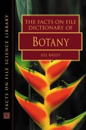 book The Facts on File Dictionary of Botany (Facts on File Science Dictionaries)