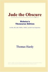 book Jude the Obscure (Webster's Thesaurus Edition)