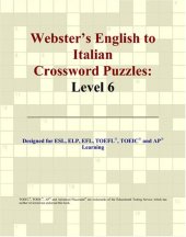book Webster's English to Italian Crossword Puzzles: Level 6