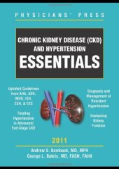 book Chronic Kidney Disease (CKD) and Hypertension Essentials 2011