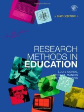 book Research Methods in Education, 6th Edition