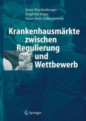 book Krankenhausmarkte zwischen Regulierung und Wettbewerb