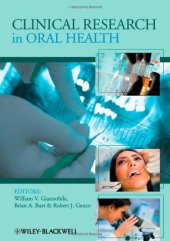 book Clinical Research in Oral Health