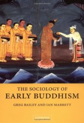 book The Sociology of Early Buddhism