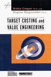 book Target Costing and Value Engineering (Strategies in Confrontational Cost Management Series)