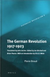 book The German Revolution 1917-1923