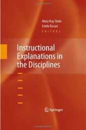 book Instructional Explanations in the Disciplines