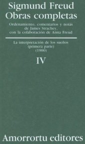 book Obras Completas: La Interpretacion de los Suenos, primera parte (Vol. 4)