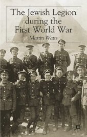 book The Jewish Legion and the First World War