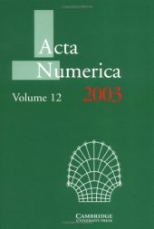 book Acta Numerica 2003: Volume 12 (Acta  Numerica)