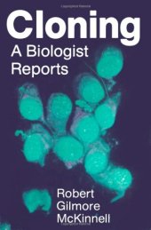 book Cloning Biologist Reports CB