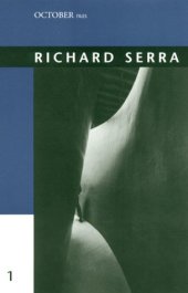 book Richard Serra (October Files)