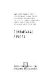 book Comunicacao e Poder