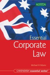 book Essential Australian Company Law