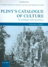 book Pliny’s Catalogue of Culture: Art and Empire in the Natural History