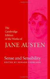 book Sense and Sensibility (The Cambridge Edition of the Works of Jane Austen)