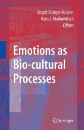 book Emotions as Bio-cultural Processes