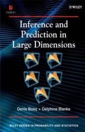 book Inference and Prediction in Large Dimensions (Wiley Series in Probability and Statistics)