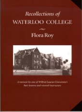 book Recollections of Waterloo College