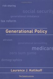 book Generational Policy (Cairoli Lectures)