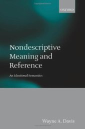 book Nondescriptive Meaning and Reference: An Ideational Semantics