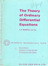 book Theory of Ordinary Differential Equations (Univ. Math. Texts)