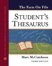 book The Facts On File Student's Thesaurus,3rd Revised edition