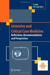 book Intensive and Critical Care Medicine: Reflections, Recommendations and Perspectives