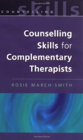 book Counselling Skills for Complimentary Therapists (Counselling Skills)