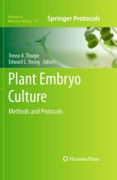 book Plant Embryo Culture: Methods and Protocols