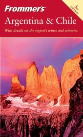 book Frommer's Argentina & Chile (Frommer's Complete)