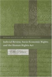 book Judicial Review, Socio-Economic Rights and the Human Rights Act (Human Rights Law in Perspective)