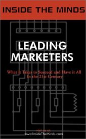 book Leading Marketers  (Inside the Minds: Leading Marketers Series)