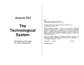 book The Technological System