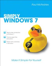 book Simply Windows 7