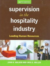 book Supervision in the Hospitality Industry: Leading Human Resources (6th Edition)