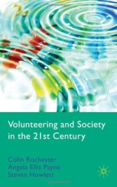 book Volunteering and Society in the 21st Century