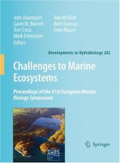 book Challenges to Marine Ecosystems: Proceedings of the 41st European Marine Biology Symposium (Developments in Hydrobiology)