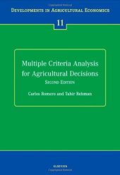 book Multiple Criteria Analysis for Agricultural Decisions