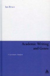 book Academic Writing and Genre: A Systematic Analysis