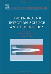 book Underground Injection Science and Technology