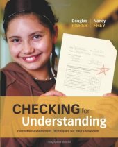 book Checking for Understanding: Formative Assessment Techniques for Your Classroom