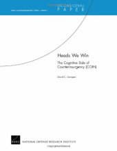 book Heads We Win: The Cognitive Side of Counterinsurgency (COIN) (Rand Counterinsurgency Study)