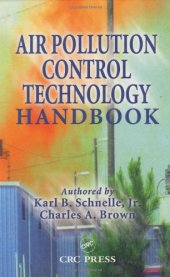 book Air Pollution Control Technology Handbook (Handbook Series for Mechanical Engineering)