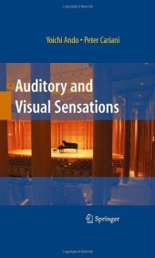 book Auditory and Visual Sensations