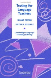 book Testing for Language Teachers