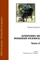 book Aventures De Monsieur Pickwick Tome2