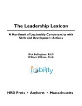 book The Leadership Lexicon