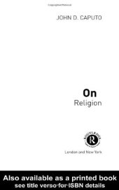 book On Religion (Thinking in Action)