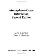 book Atmosphere-Ocean Interaction (Oxford Monographs on Geology and Geophysics)